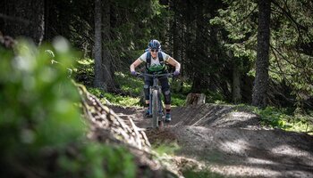 Geführte Mountainbike Tour in Viehhofen